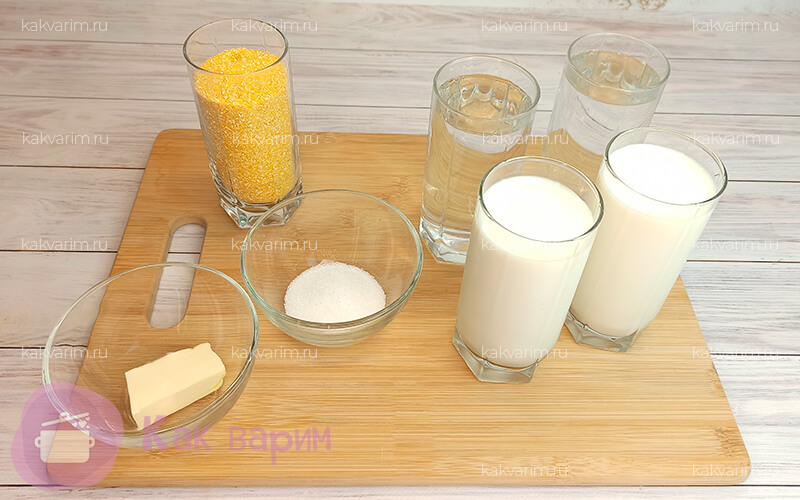 Foto 1: jak vařit kukuřičnou kaši