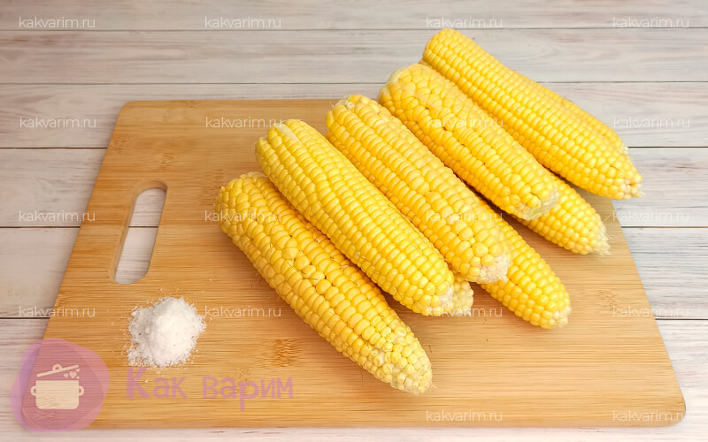 Фото 1 как варить кукурузу