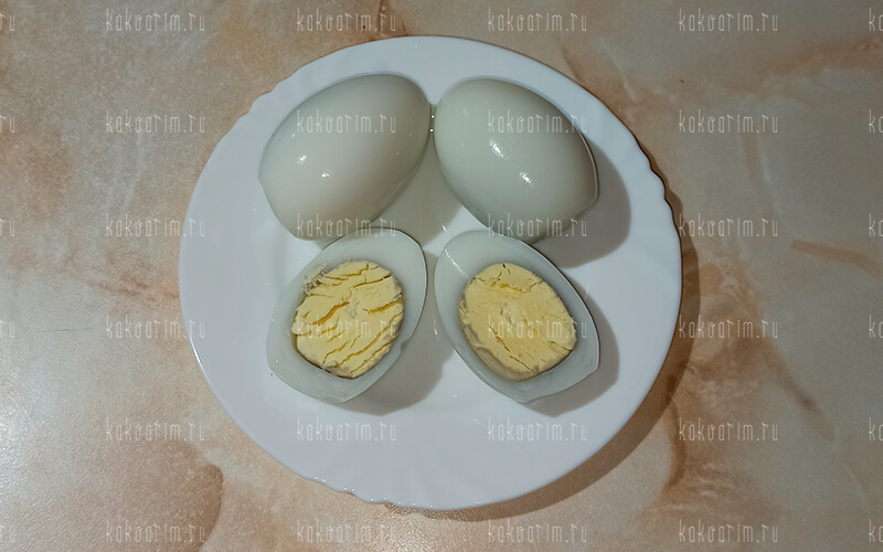 Сколько варить гусиные яйца