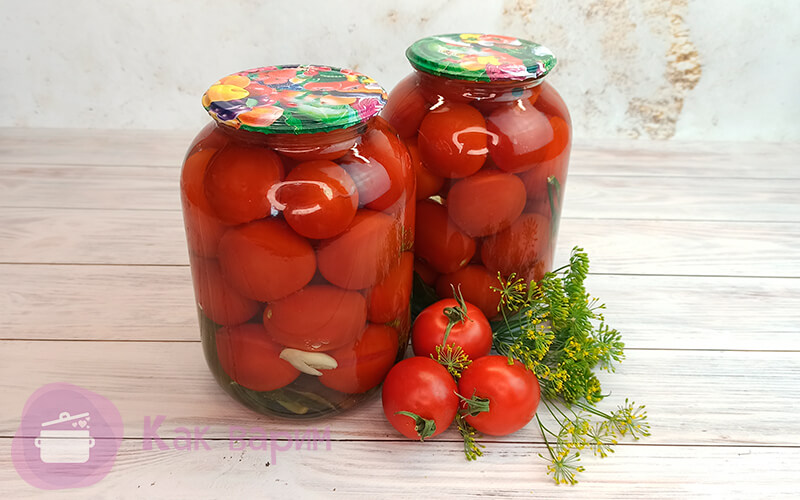 Фото Маринованные помидоры на зиму, простые и вкусные рецепты